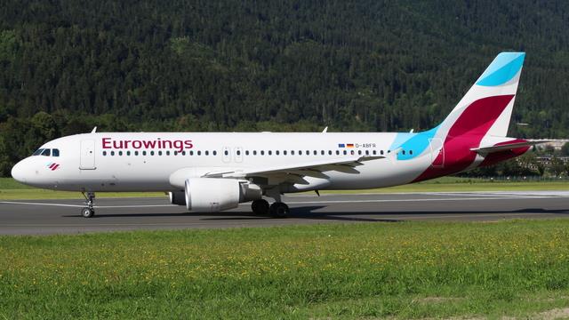 D-ABFR:Airbus A320-200:Eurowings